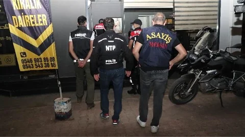 Mersin'de Günlük Kiralık Evlere Asayiş Uygulaması