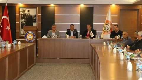 CHP Heyeti Tarsus TSO’da