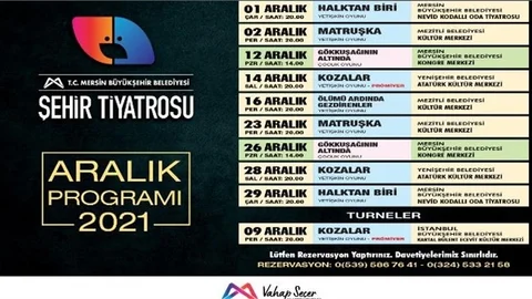 Şehir Tiyatrosu’nun ‘kozalar’ Oyunu İstanbul ve Mersin’de Prömiyer Yapacak