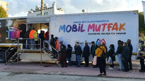 Mobil Mutfak Tırı İlçelerde