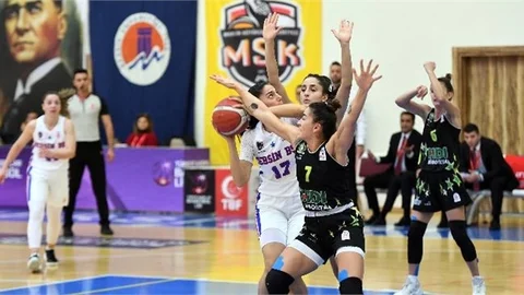 Büyükşehir Msk Kadın Basketbol Takımı Evinde Galip Geldi