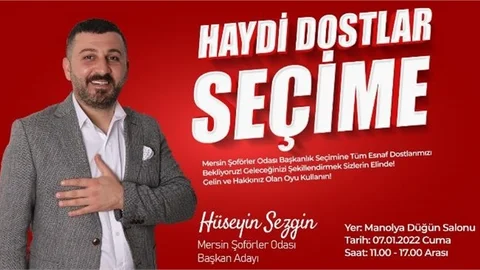 Hüseyin Sezgin Esnafı Seçime Davet Ediyor!