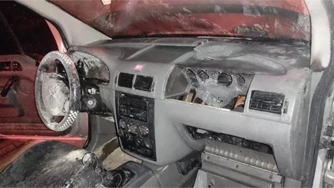 Park Halindeki Araç Küle Döndü