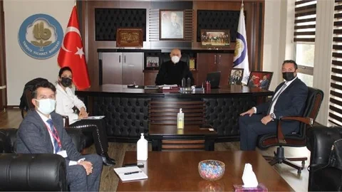 Tcmb Mersin Şube Müdürlüğünden Borsa'ya Ziyaret