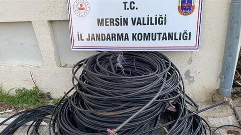 Kablo Hırsızları Kıskıvrak Yakalandı