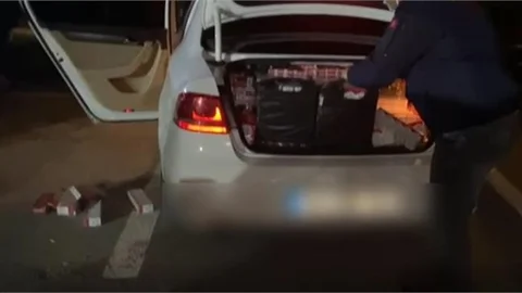 4 Bin 530 Paket Kaçak Sigara Ele Geçirildi