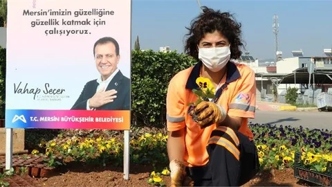 Mersin'e 2 Milyon 289 Bin 500 Bitki Dikimi Yapıldı