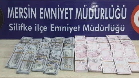 Mersin'de Sahte Para Operasyonu