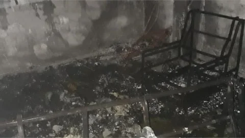 Alt Katı Tarımsal Depo Olarak Kullanılan Evde Yangın Çıktı