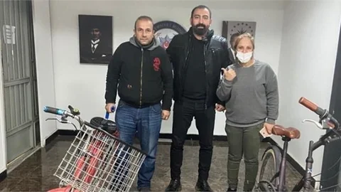 Çalınan Bisikletler Sahibine Teslim Edildi