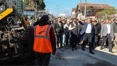 Başkan Seçer, Tarsus’ta Devam Eden Yol Çalışmalarını İnceledi