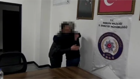 Mersin'de İkna Yoluyla Teslim Olan Terörist Kardeşiyle Buluşturuldu