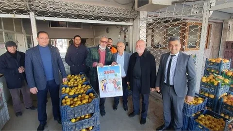 Büyükşehir Yöneticilerinden Tarsus Hal Esnafına Ziyaret