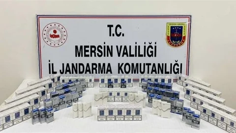 300 Paket Kaçak Sigara Ele Geçirildi