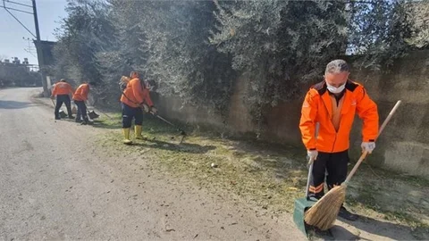 Büyükşehir Belediyesi’nden Bağlı Mahallelerde de Kapsamlı Temizlik Çalışması