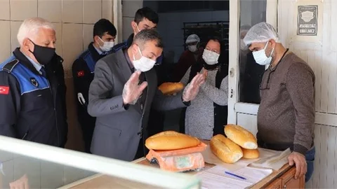 Akdeniz Zabıtasından Fırınlara Denetim