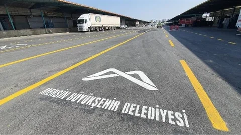 Büyükşehir’in Tarsus Hal Kompleksi’nde Yürüttüğü Çalışmalar Tamamlandı