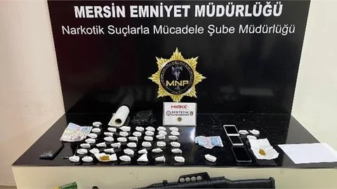 Mersin'de Satışı Yasal Kısıtlılık Altında Olan Uyuşturucu Ele Geçirildi