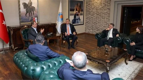 Başkan Seçer, Tüsiad Başkanı Kaslowski İle Türkonfed Başkanı Turan’ı Ağırladı