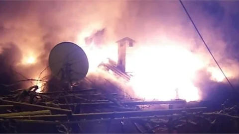 Mersin Çamlıyayla'da Ev Yangını