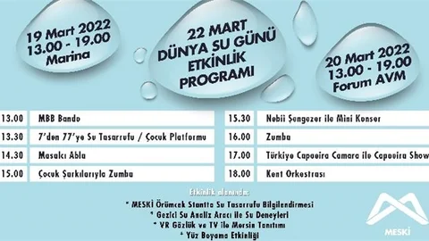 Vatandaşlar, Su Günü Etkinliklerinde Hem Eğlenceye Hem Bilgiye Doyacak