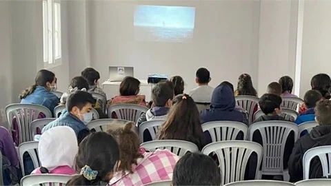 Yenice Kurs Merkezi’ndeki Öğrencilere Eşsiz Zaferin Anlatıldığı "Çanakkale 1915" Film Gösterimi Sunuldu