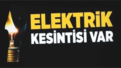 Planlı Elektrik Kesintisi
