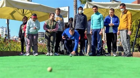 Mersin Büyükşehir Engelsiz Yaşam Parkı’ndaki Etkinliklere Engel Yok