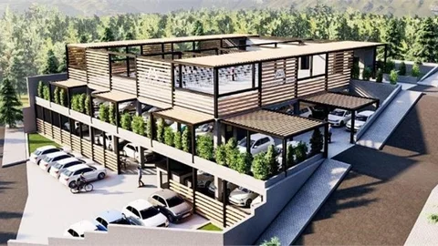 Mersin Büyükşehir Belediyesi’nden Çamlıyayla’ya Katlı Otopark