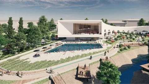 Büyükşehir’in Tarsus Şelalesi Turizm Tesisleri Mimari Proje Yarışması’nın Birincisi ‘kucak’ Temalı Proje Oldu