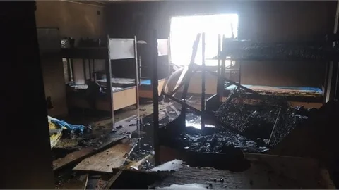 Mersin'in Tarsus İlçesinde Öğrenci Yurdunda Yangın Çıktı