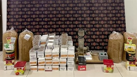 Mersin’de Kaçak Sigara ve Tütün Ticareti Yapan Şahıs Yakaland