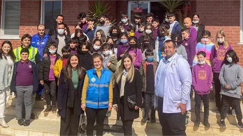 MESKİ Anamur Atıksu Tesisi, Ortaokul Öğrencilerini Ağırladı