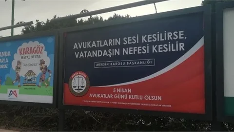 Mersin Barosu Başkanlığı 5 Nisan Avukatlar Haftası Kapsamında Farkındalık Çalışması Başlattı.