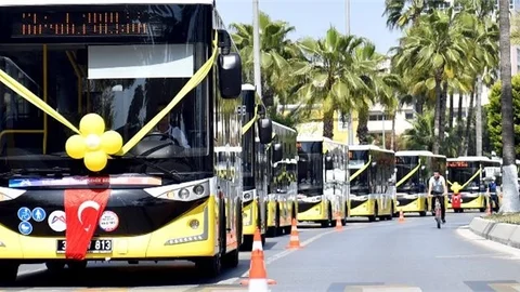 Mersin Büyükşehir Otobüs Filosunu Yeniliyor