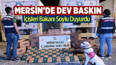 Mersin Limanında Kilolarca Uyuşturucu Madde Ele Geçirildi
