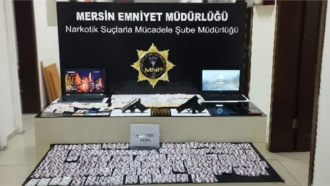Mersin Polisi Uyuşturucu Ticareti Yapan 11 Şahsı Yakaladı