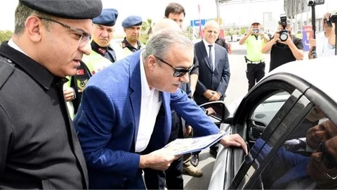 ‘emniyet Kemeri Uygulaması’ Mersin'de Vali Ali İhsan Su’nun Katılımlarıyla Gerçekleştirildi