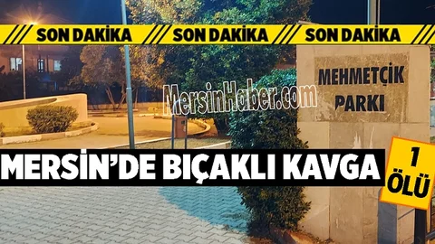 Parkta Bıçaklı Kavga; 1 Ölü