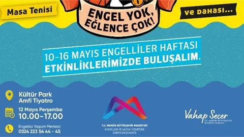 Mersin Büyükşehir’le Engelliler Haftası’nda ‘engel Yok, Eğlence Çok’
