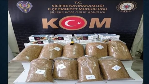 Mersin'de Binlerce Gümrük Kaçağı Sigara Ele Geçirildi