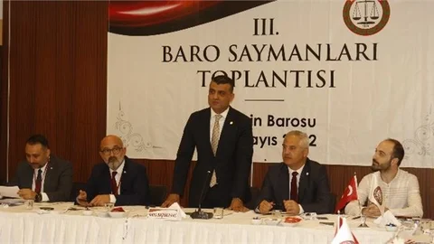 Türkiye Baroları 3. Saymanlar Toplantısı Mersin’de Yapıldı