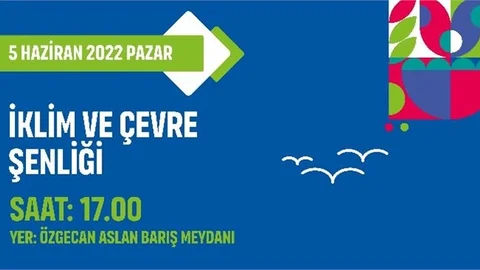 Mersin Büyükşehir’den ‘5 Haziran Dünya Çevre Günü’ İçin Dolu Dolu Etkinlik Programı