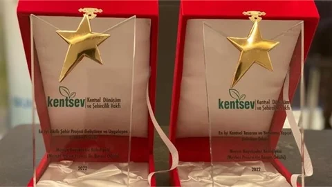 Kentsev’de Mersin Büyükşehir’in 2 Projesi Ödüle Layık Görüldü