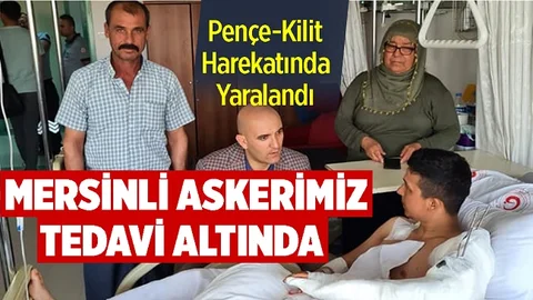 Olcay Kılavuz Yaralı Askerimizi Hastanede Ziyaret Etti