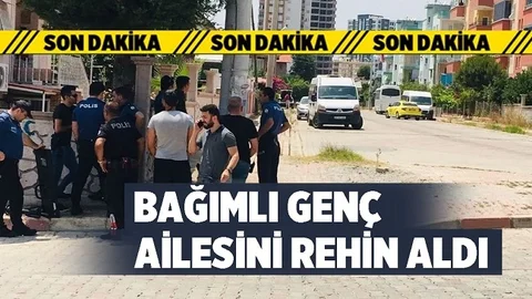 Emniyet Ekipleri Rehin Alınan Aileyi Kurtardı