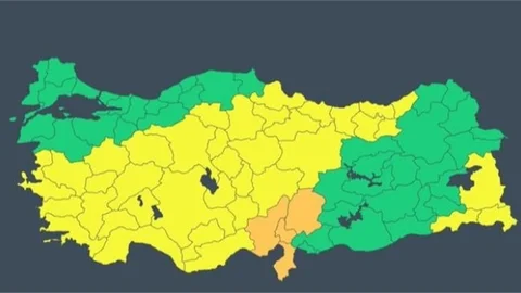 Ülke Genelinde Yaşanabilecek Yağışlara Karşı Uyarıda Bulunuldu