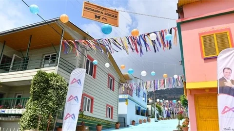 Mersin’in İlk Örnek Köyü Darısekisi Rengarenk