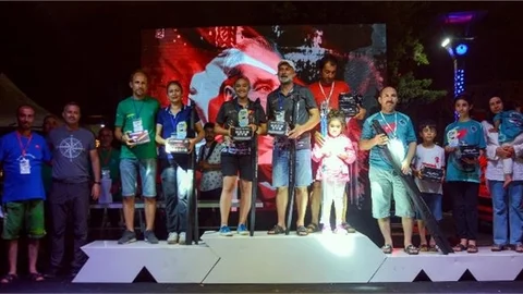 Mersin Babalar Günü’nü "Ba’balık Festivali"Nde Yarışarak Kutladı