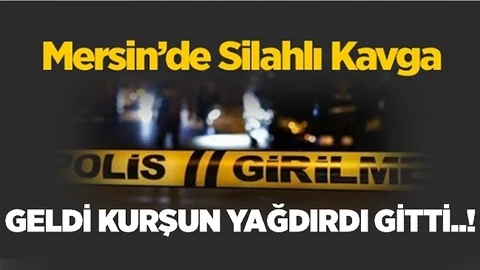 Sokak Üzerinde Gördüğü Husumetlisine Kurşun Yağdırdı